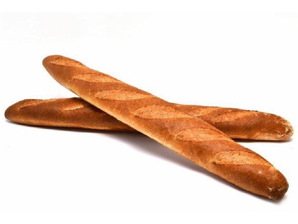 Bruin stokbrood&nbsp;ongesneden