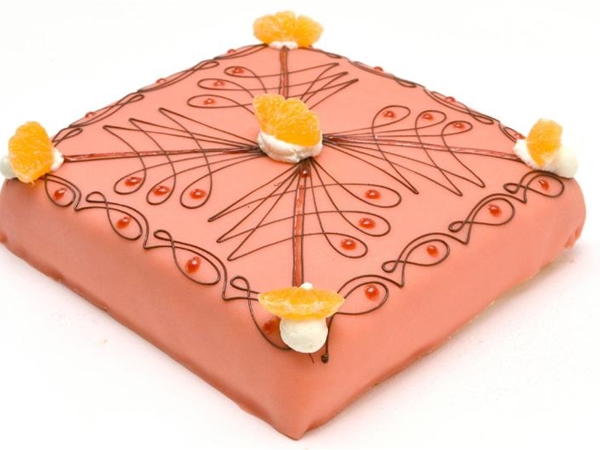 Marsepein, Slagroomtaart 12 pers.