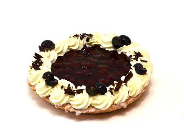 Vlaai Kers krokantbodem