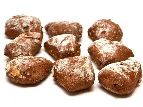 Voorgebakk mini Noten Desem Meergr